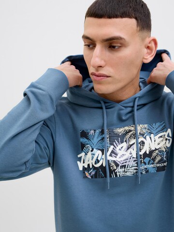 JACK & JONES Sweatshirt 'Hawaii' i blå