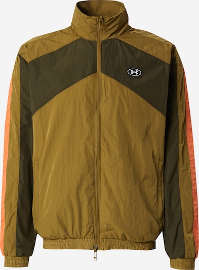 UNDER ARMOUR Urheilutakki värissä oliivi / tummanvihreä / oranssi, Tuotenäkymä