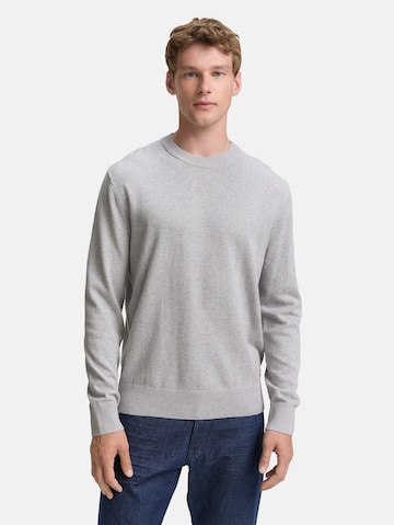 TOM TAILOR DENIM Pullover in Grau: Vorderseite