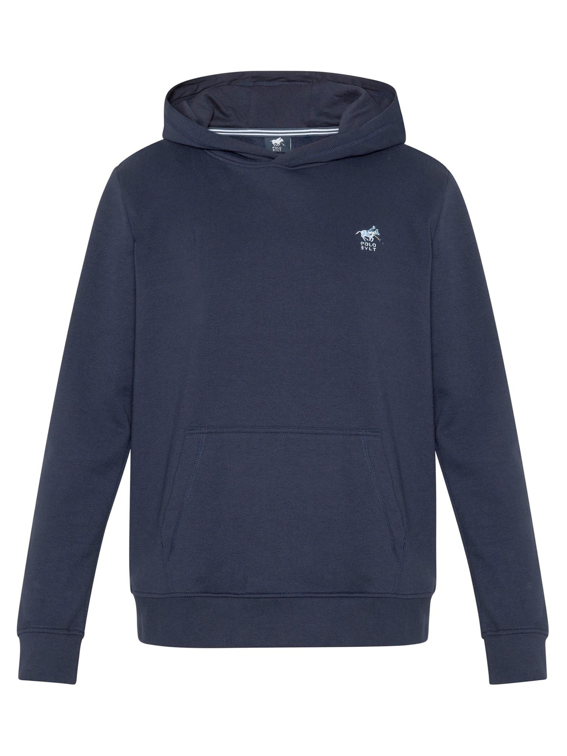 Polo Sylt Sweatshirt 'Basic' in Blue: front