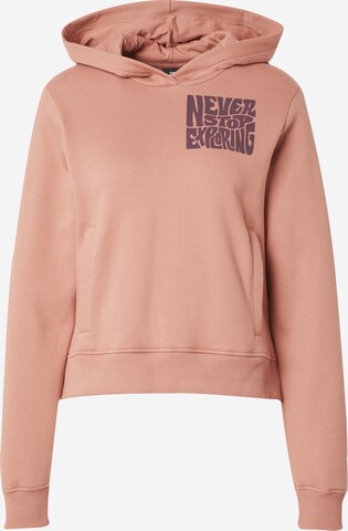 THE NORTH FACE - Sudadera 'MOUNTAIN PLAY' en naranja: frente