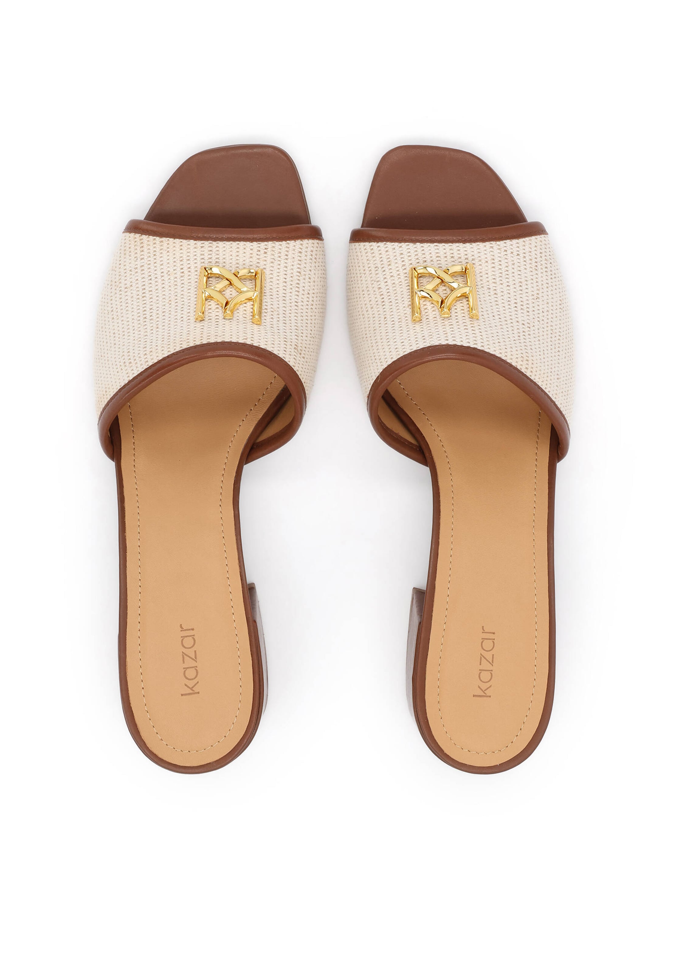 Kazar Pantolette in Braun