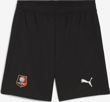 PUMA Regular Sportbroek 'Stade Rennais FC 25/26' in Zwart: voorkant