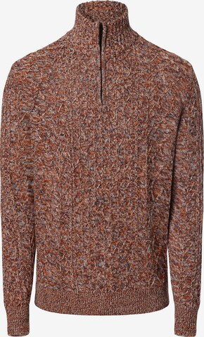 Nils Sundström Sweater in Brown: front