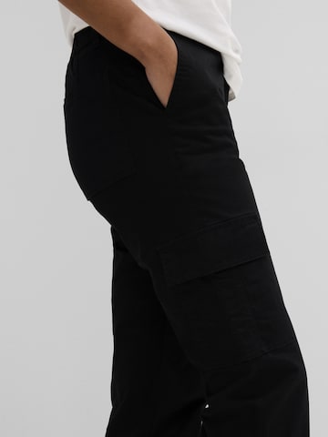 bonprix Loosefit Hose in Schwarz