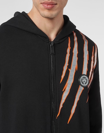 Giacca di felpa 'Scratch' di Plein Sport in nero