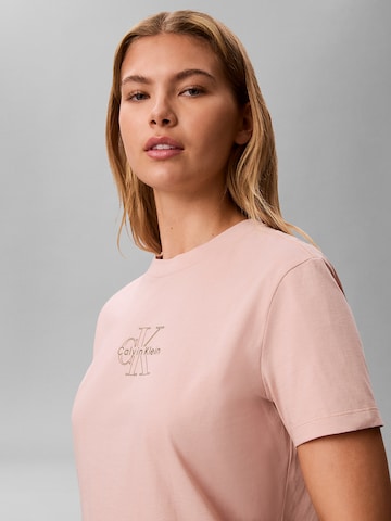 T-shirt 'Classic' Calvin Klein Jeans en rose