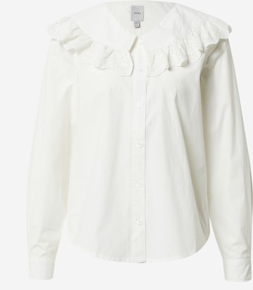 ICHI Blouse in White: front