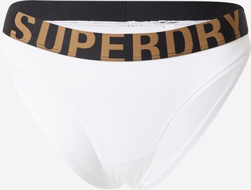 Superdry Slip in Wit: voorkant