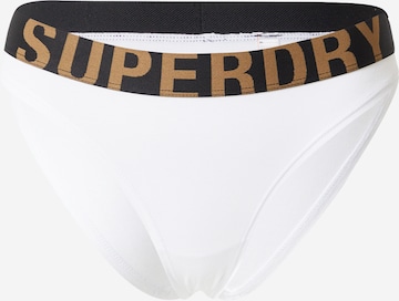 Superdry Kalhotky – bílá: přední strana