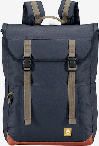 Nixon Backpack in Blue: front