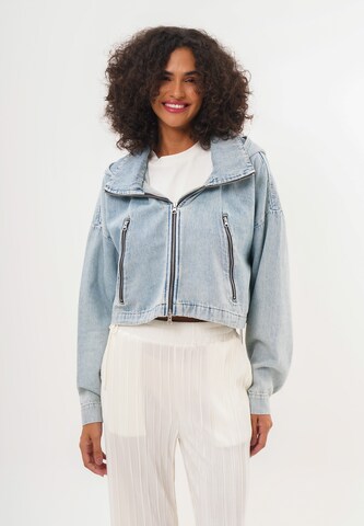 FRESHLIONS Between-season jacket 'Juliana' in Blue: front