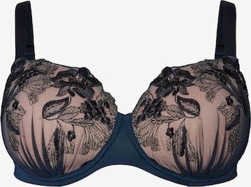 Devoted by Zizzi Bustier BH in Blau: Vorderseite