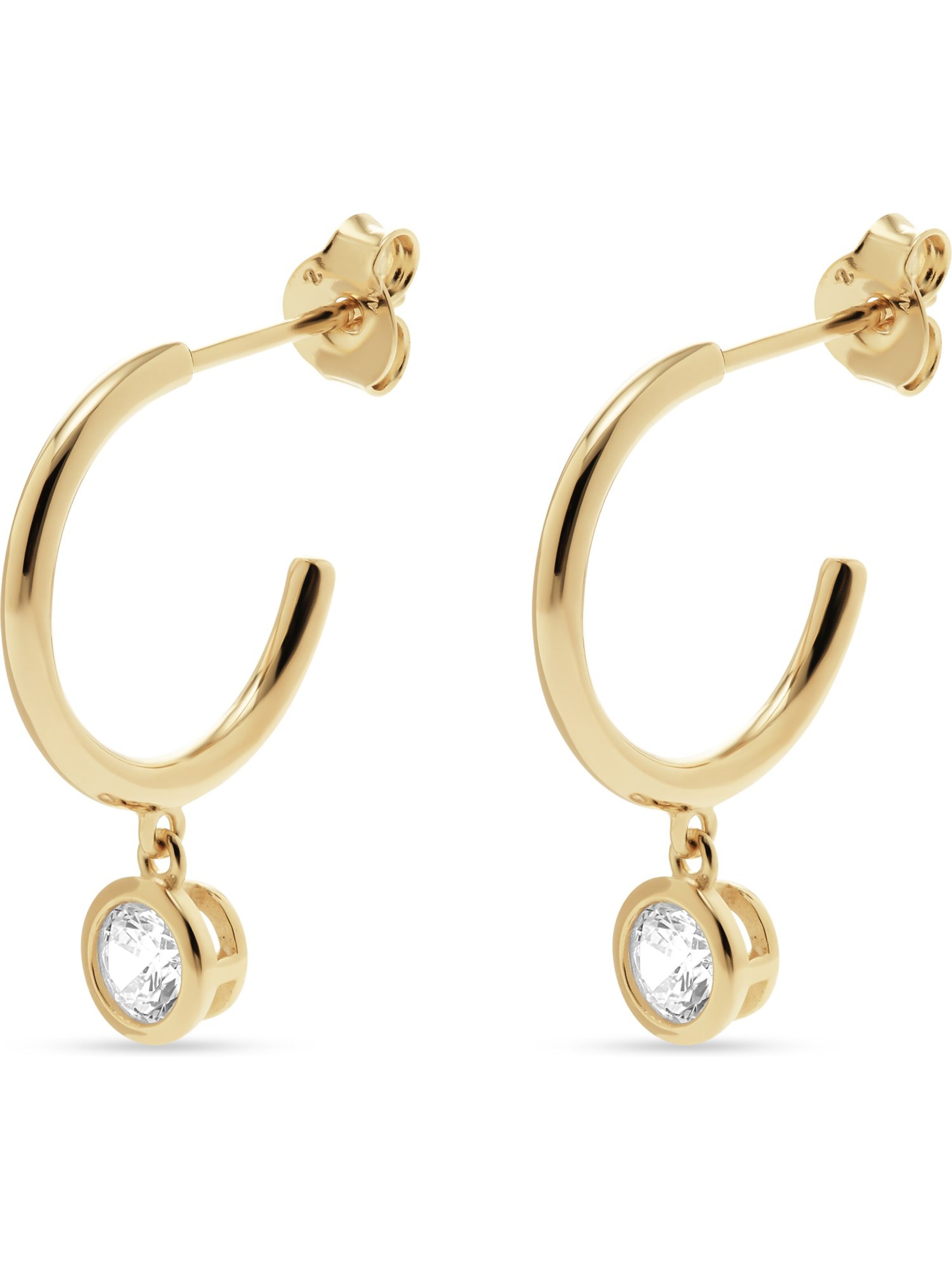 FAVS Earrings in Yellow: front