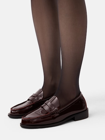 L37 HANDMADE SHOES Instappers 'TO MAKE IT EASIER' in Rood