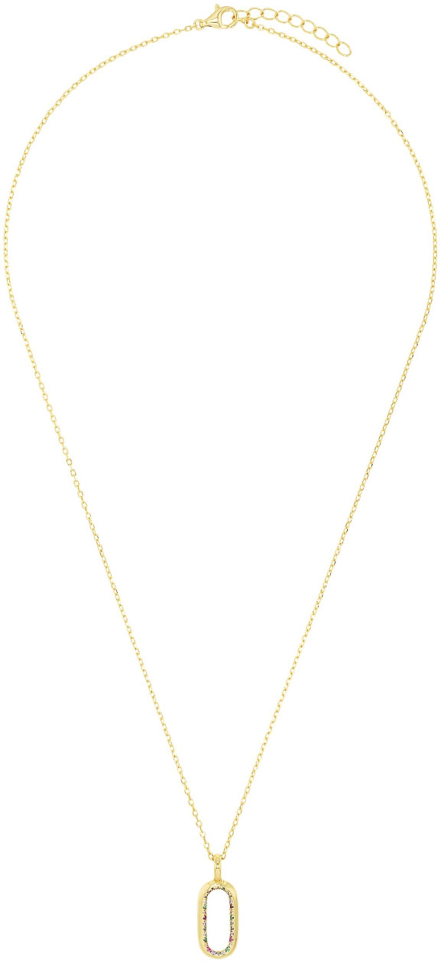 AMOR Necklace in Gold: front