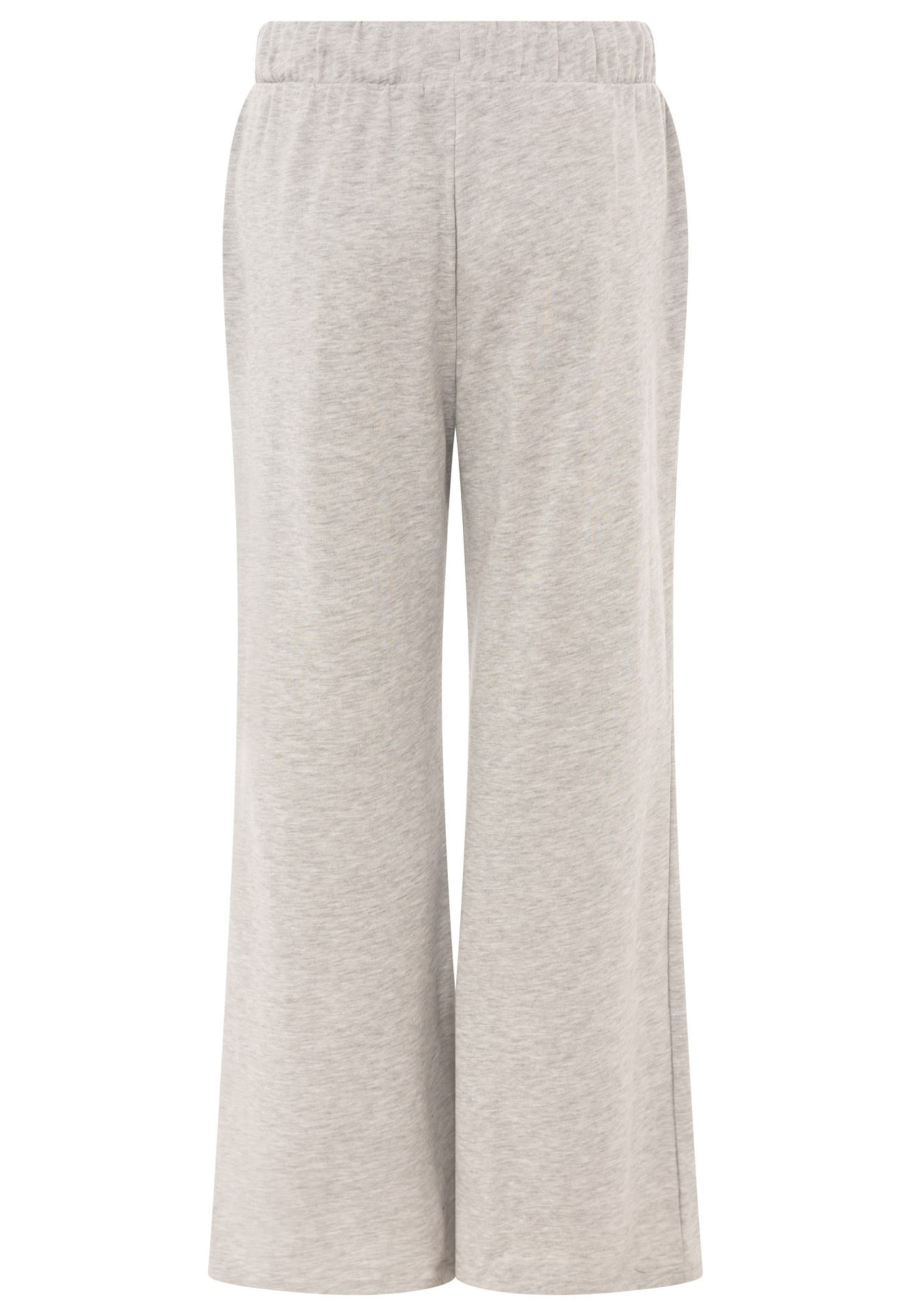 Regular Pantalon Zwillingsherz en gris