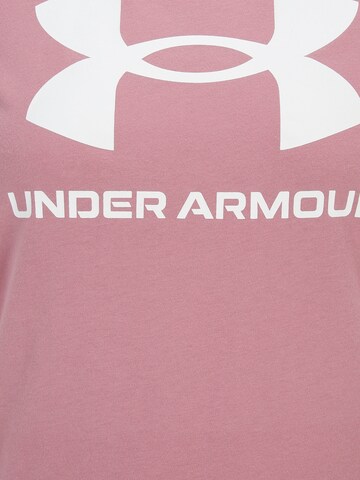 UNDER ARMOUR Sportshirt in Pink