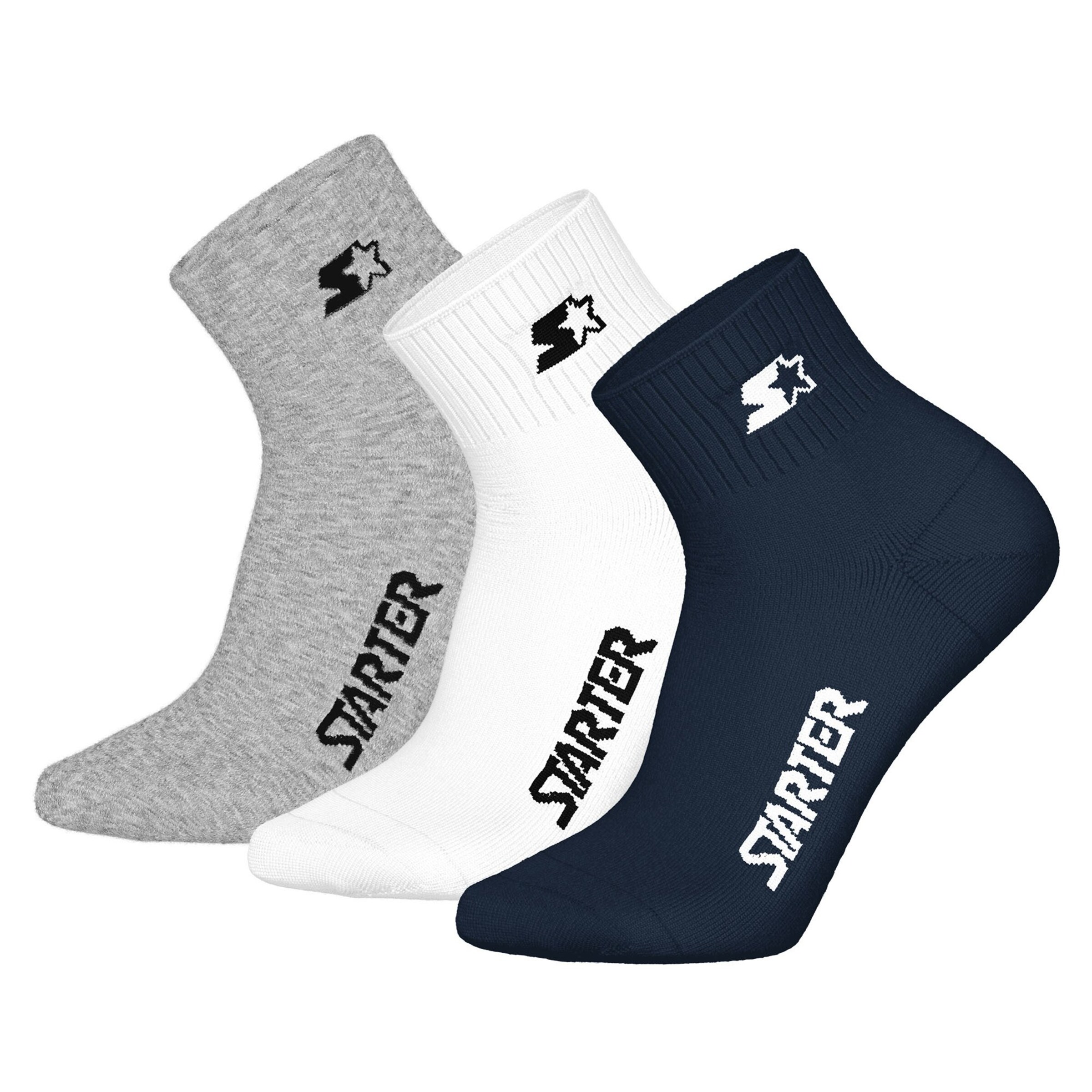 Starter Socks in Mixed colours: front
