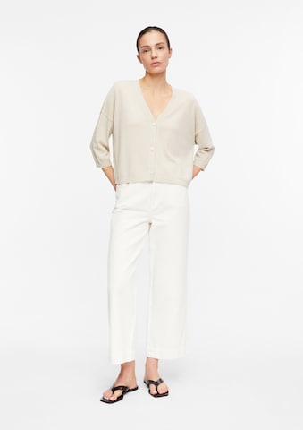 COMMA Knit cardigan in Beige