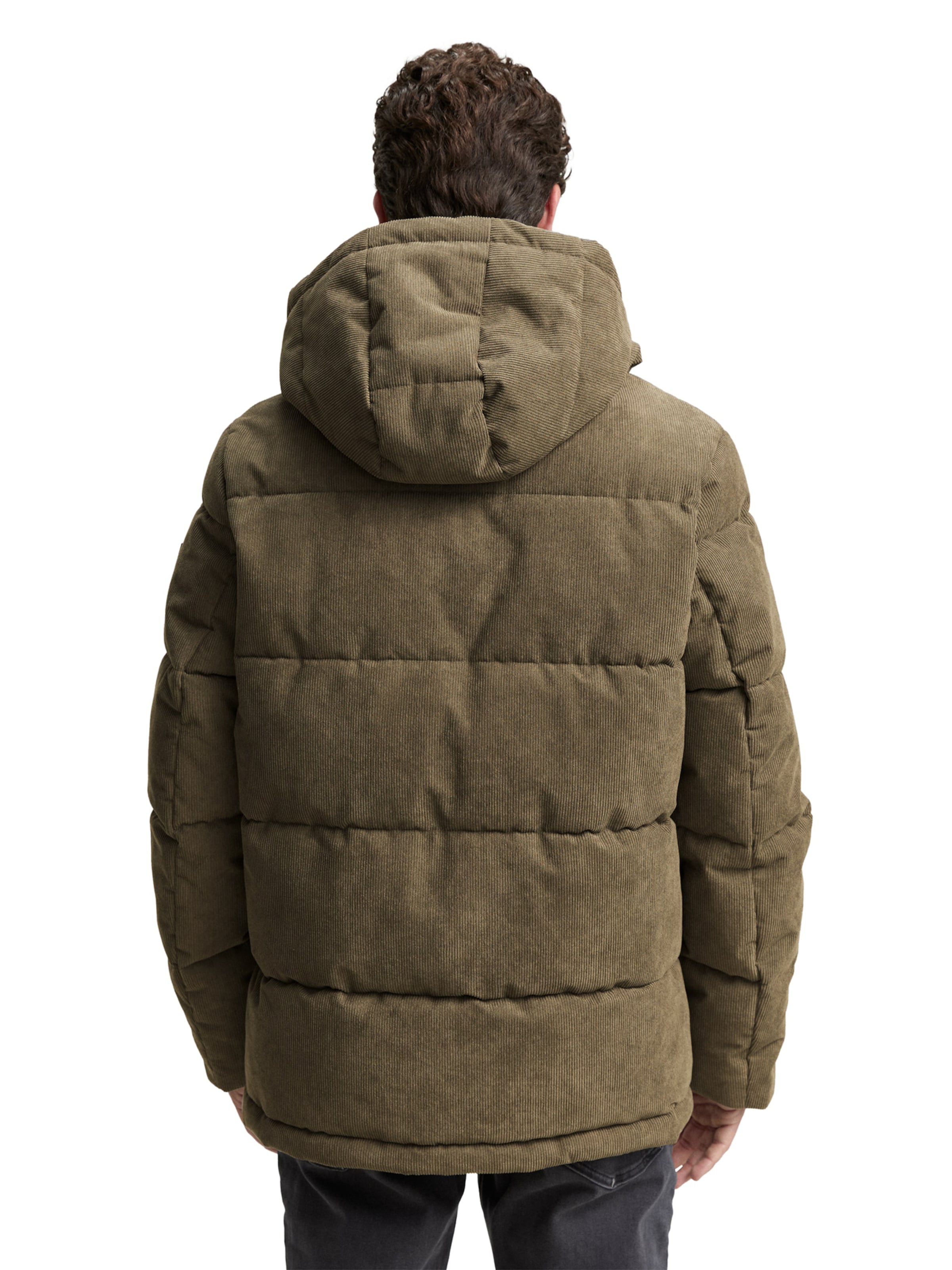 TOM TAILOR Téli dzseki - zöld