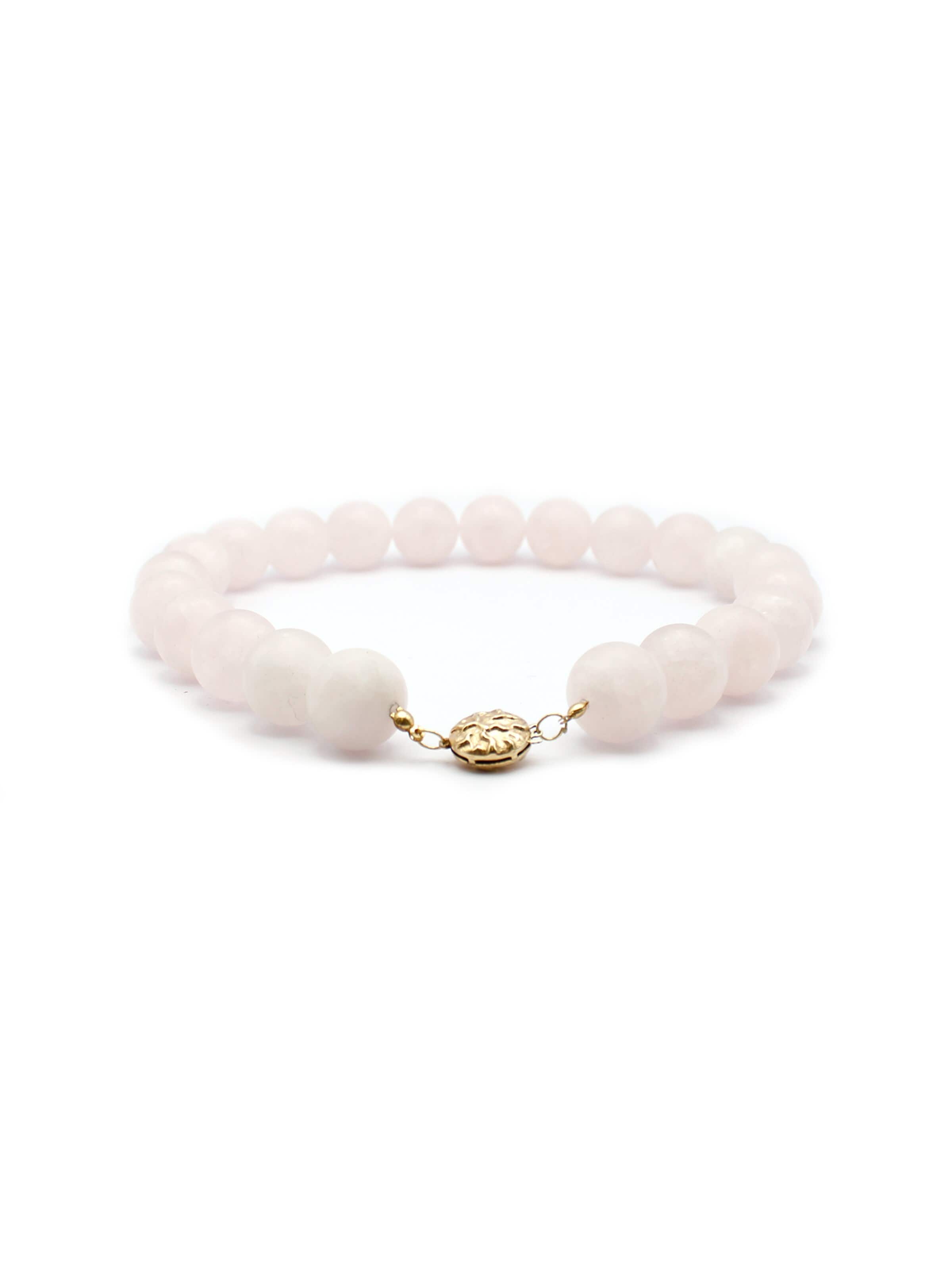 Tiger Treasure Qualität, inspiriert seit 1890 Kette 'Madagaskar'‌ in Pink: Vorderseite