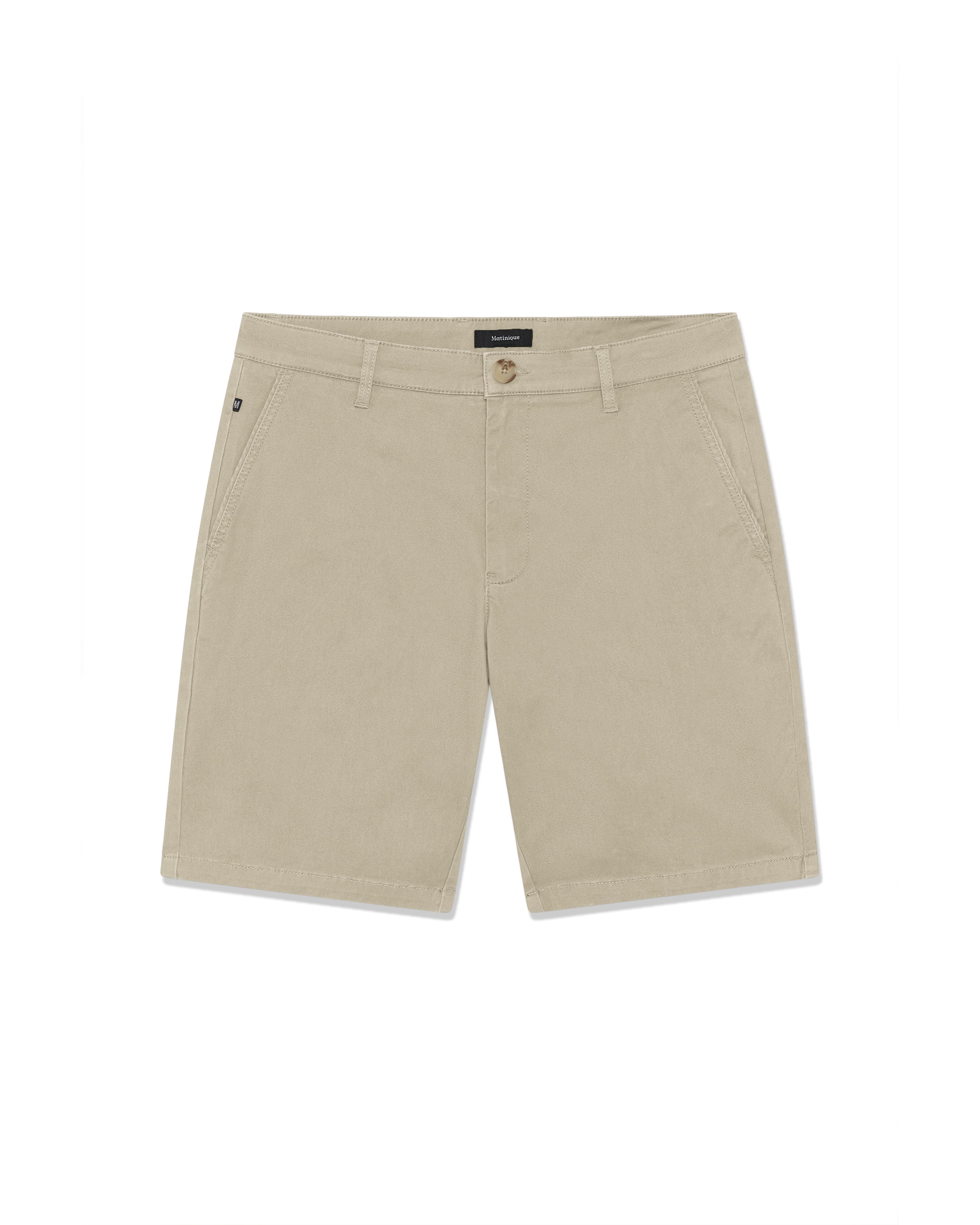 Regular Pantalon 'Thomas' Matinique en beige : devant