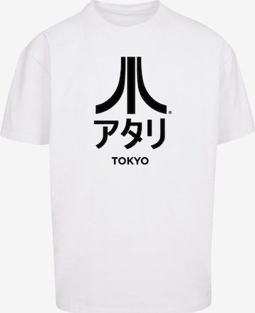F4NT4STIC T-Shirt 'Atari Tokyo' in Weiß: Vorderseite