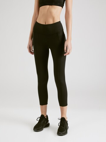 Skinny Pantalon de sport Bally en noir : devant