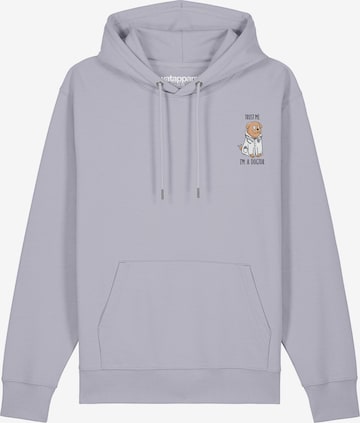 Felpa 'Dogtor' di Watapparel in lilla: frontale