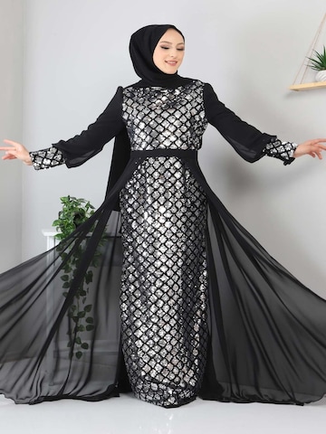 MODAMIHRAM Dress in Black: front