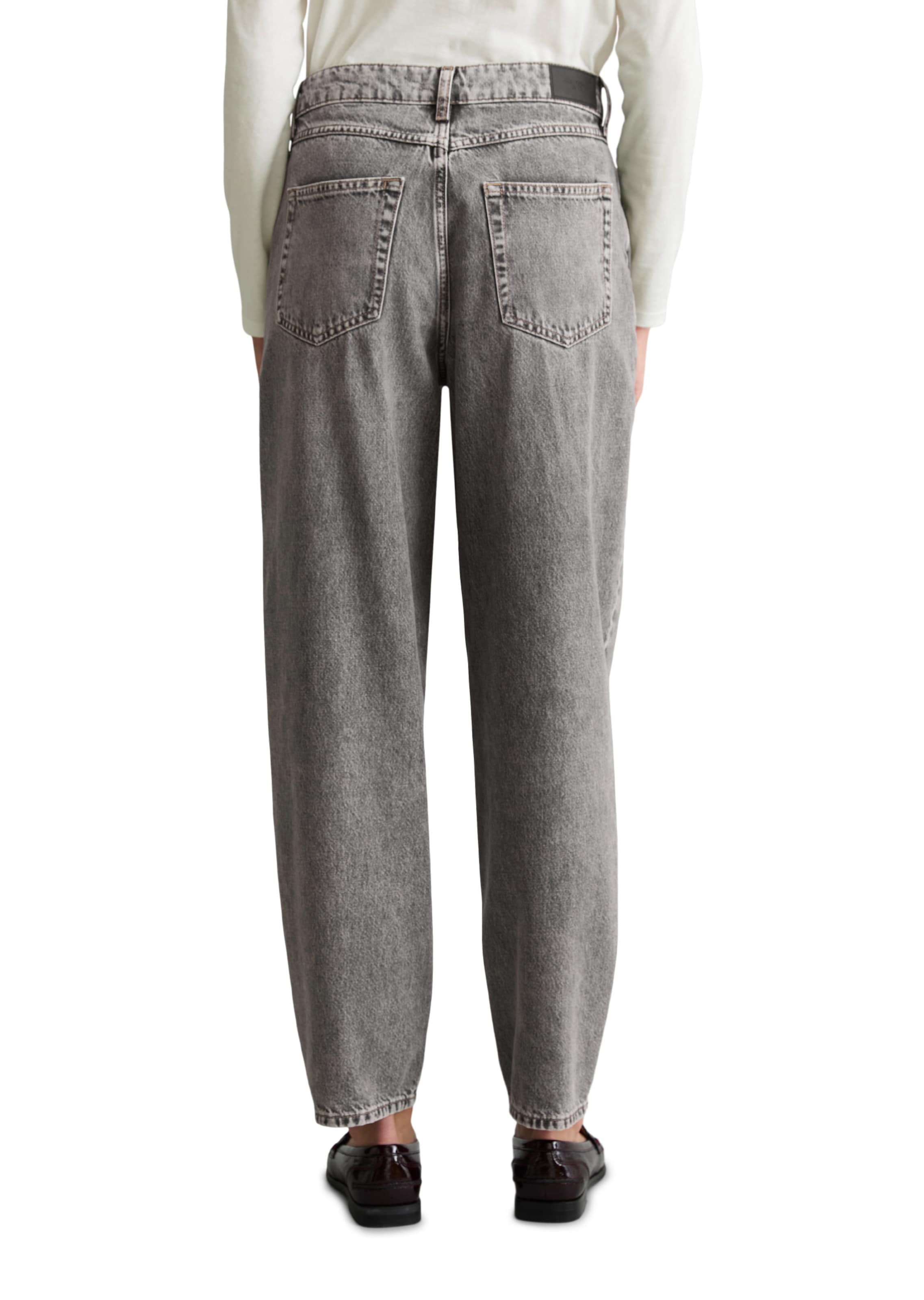 Marc O'Polo DENIM Barrel Jeans 'Stine' in Grau