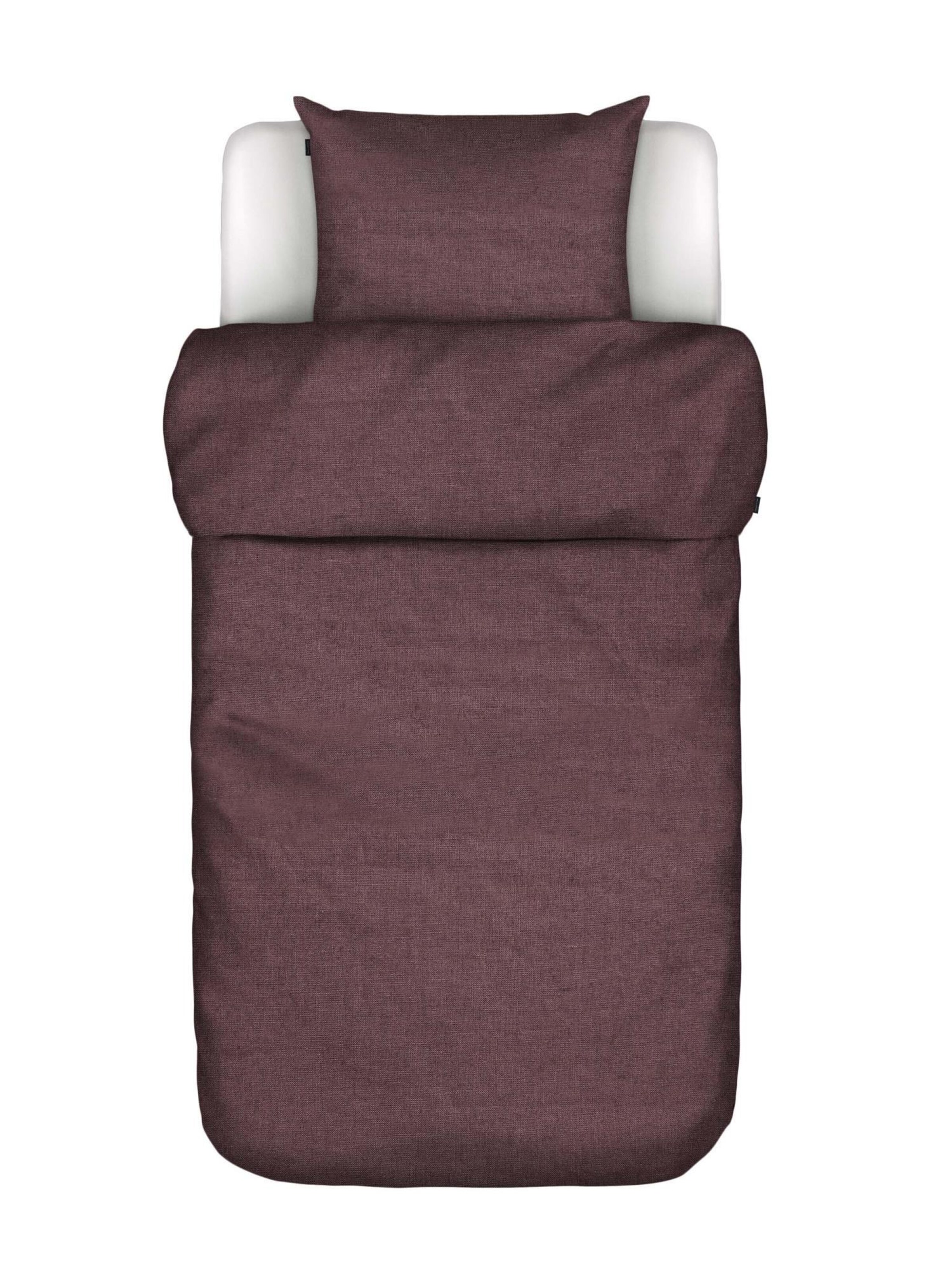 Marc O'Polo Duvet Cover 'Valka' in Purple: front