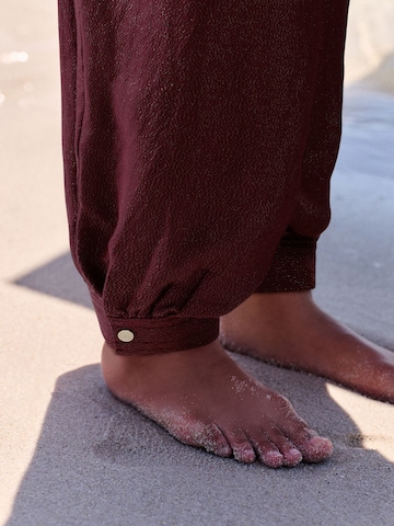 Tapered Pantaloni di B by Ted Baker in marrone