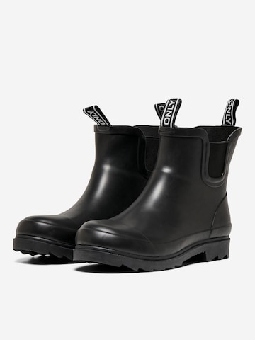 ONLY Rubber boot 'Riri' in Black