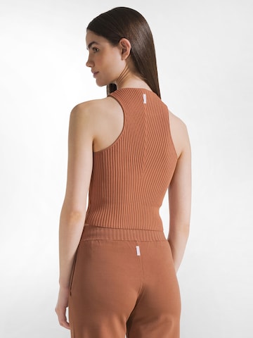 DEHA Knitted top in Brown