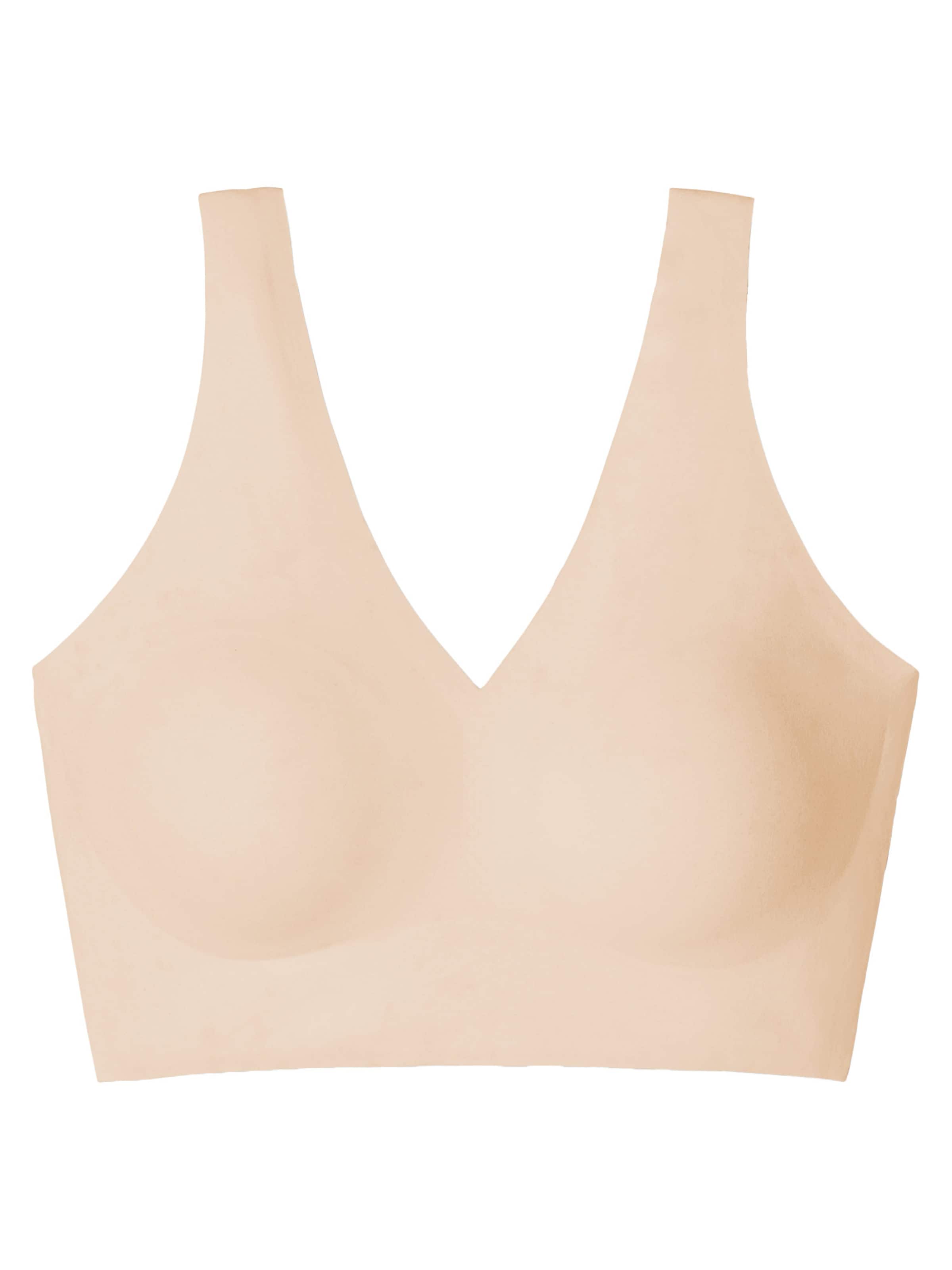SCHIESSER Bra ' Padded - Invisible Soft ' in Beige: front