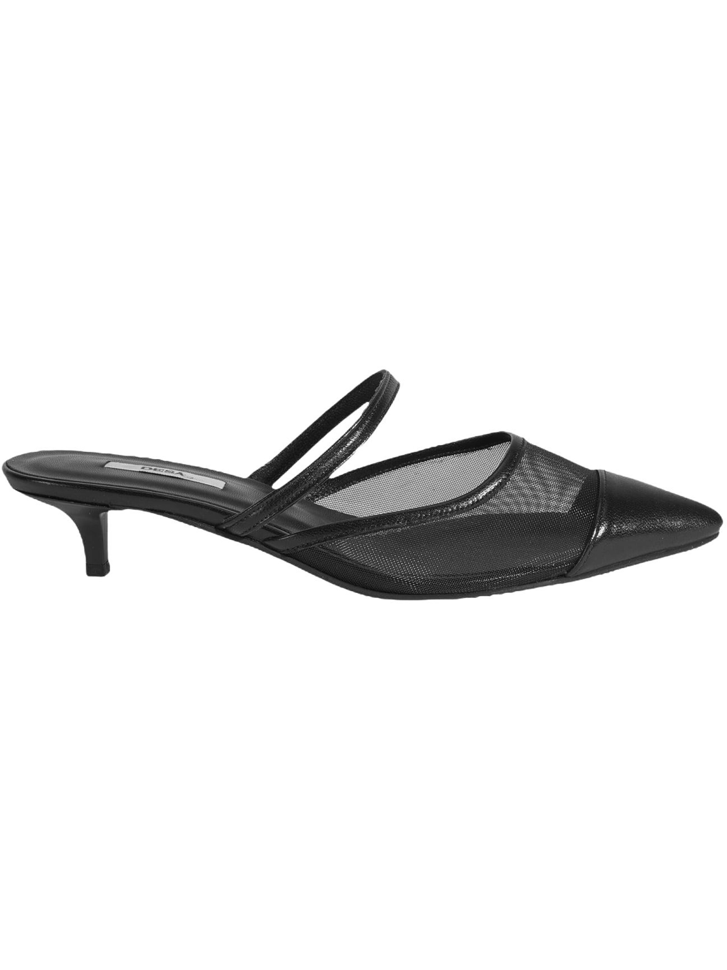 Desa - Zapatos con plataforma 'Hausschuhe mit Absatz' en negro