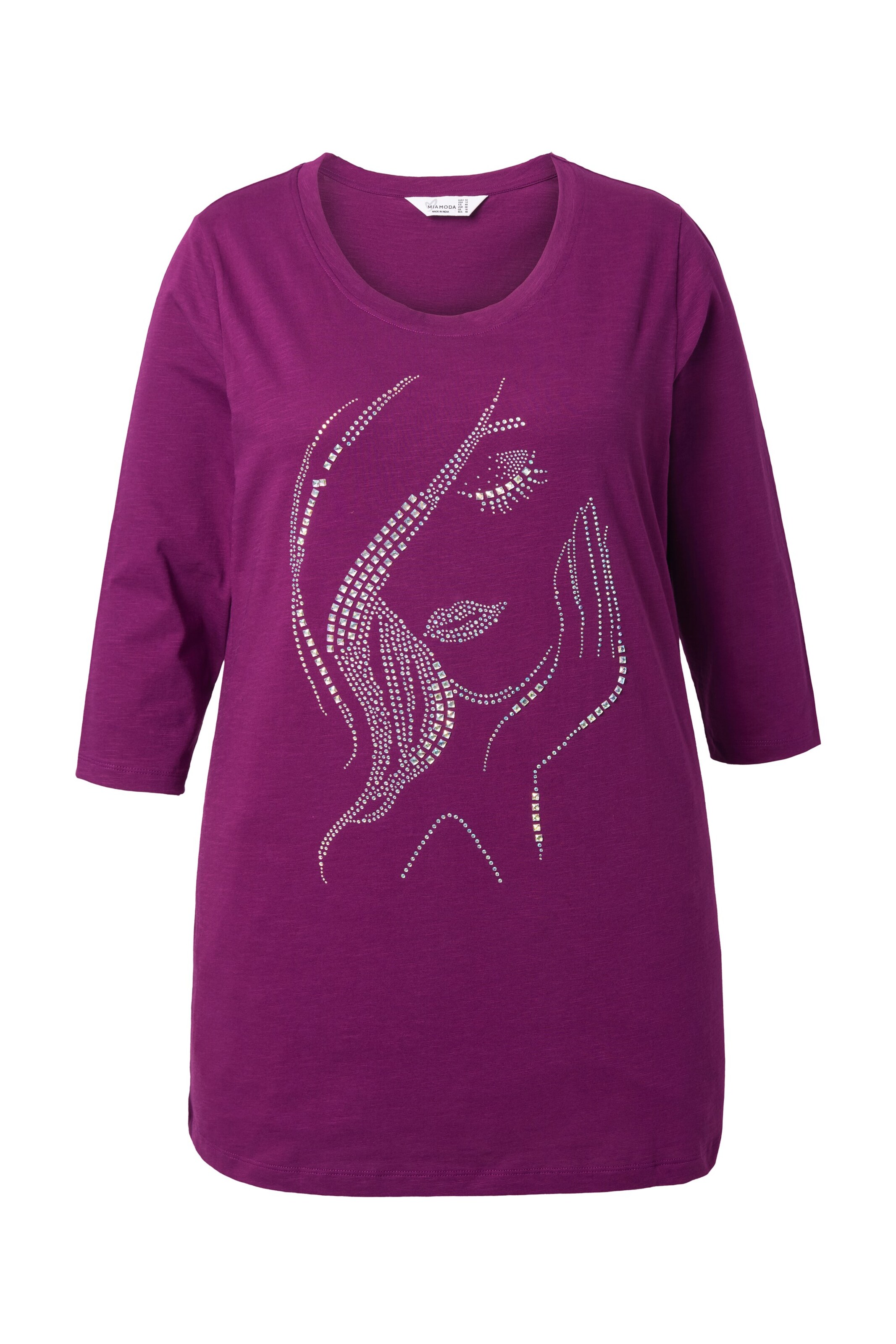 MIAMODA Shirt in Dark purple, Item view