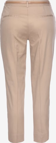 Coupe slim Pantalon chino VIVANCE en beige