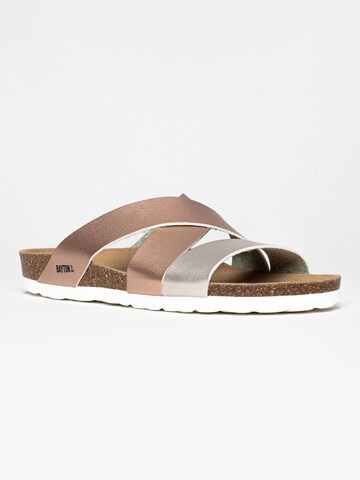 Bayton - Zapatos abiertos en marrón