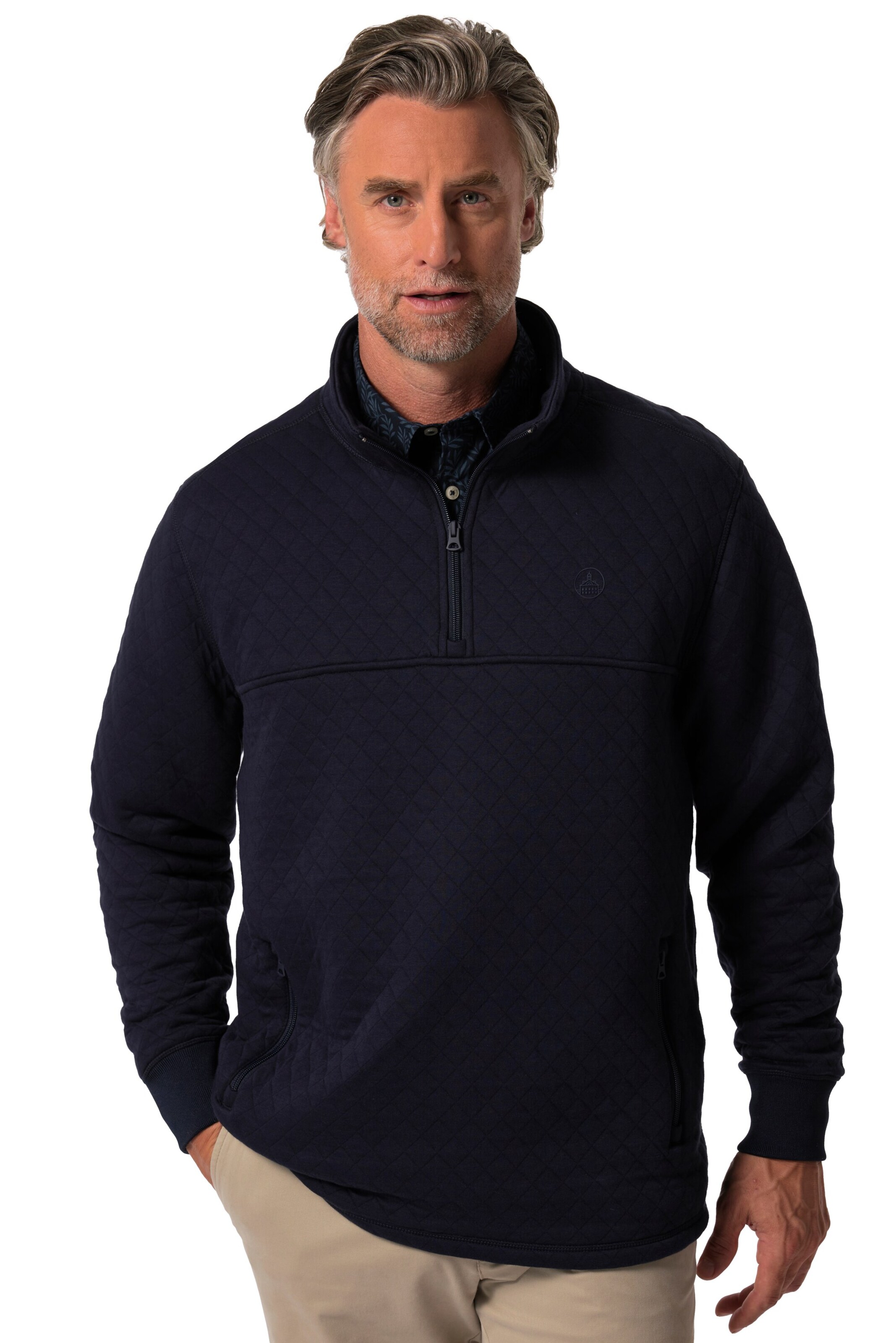 Boston Park Sweatshirt in Blue: front
