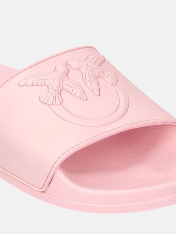 PINKO Kapcie 'PINKO DILLY 01 SLIPPER RUBBERIZED Scarpe' w kolorze różowy