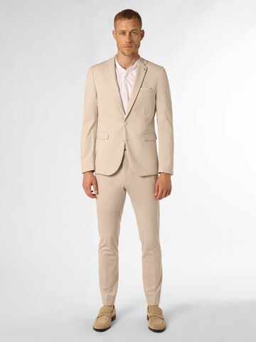 Finshley & Harding London Anzug in Beige: Vorderseite