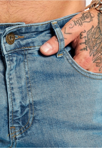 2Y Premium Slimfit Jeans in Blauw