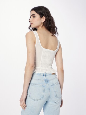 Gina Tricot - Blusa 'Karita' en blanco