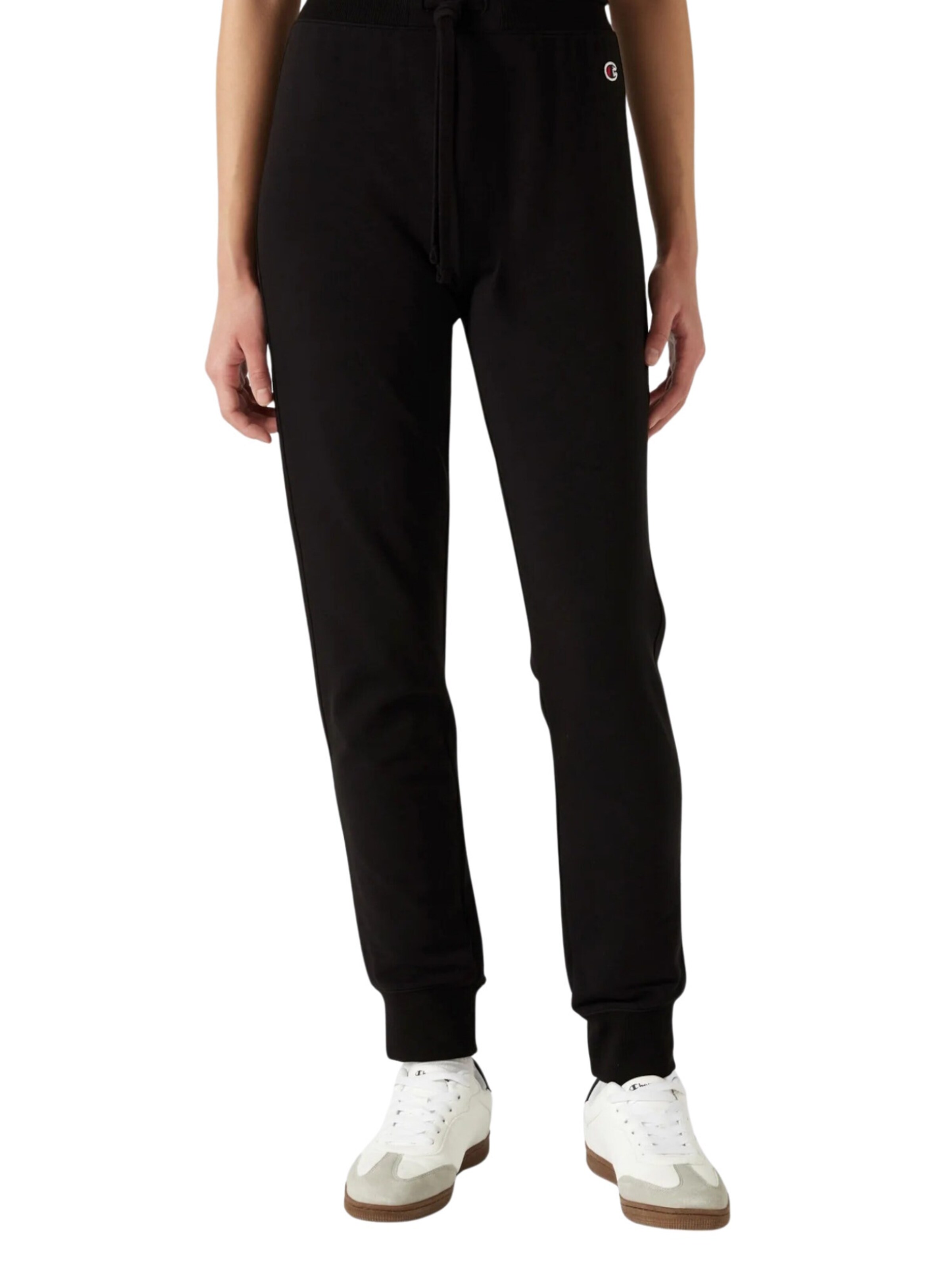Effilé Pantalon Champion Authentic Athletic Apparel en noir : devant