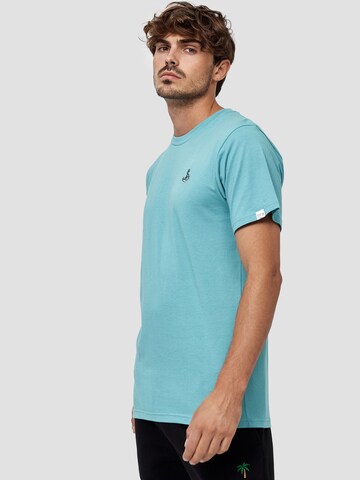 Mikon Shirt 'Anker' in Blauw