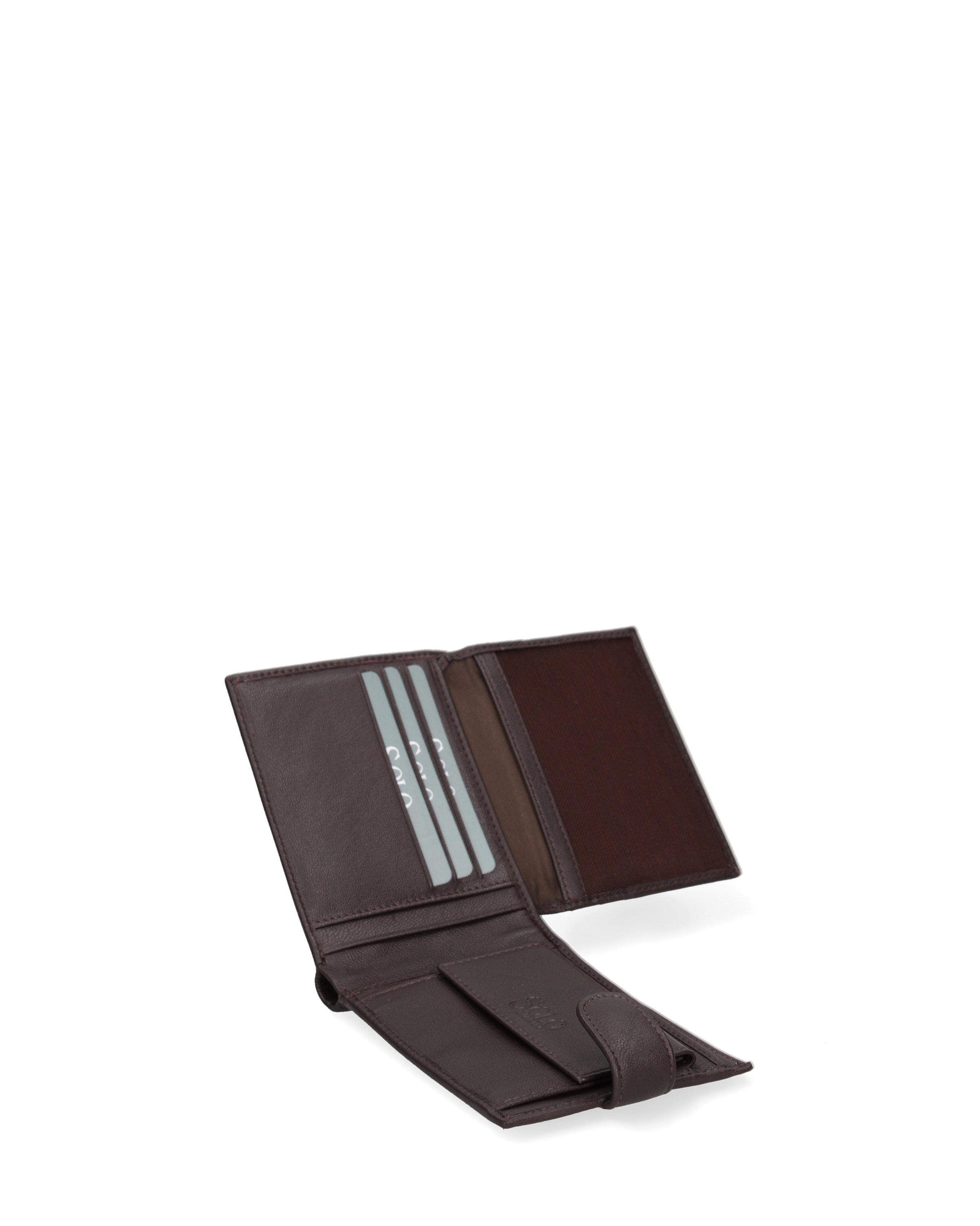 Portamonete di Solo Soprani in marrone