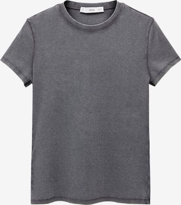 MANGO Shirt 'FATIMA' in Grey: front